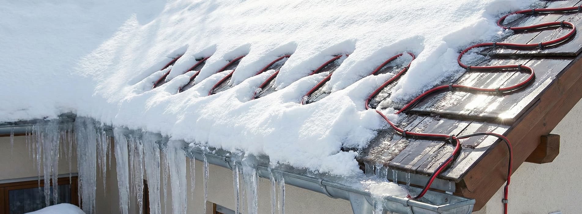 Roof & Gutter De-icing Heating Cable