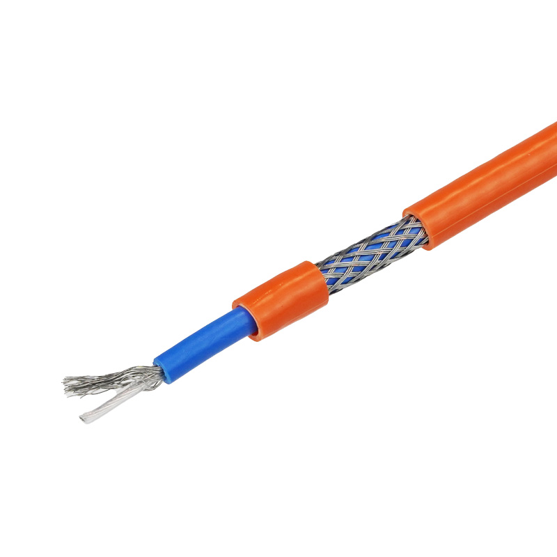 Coaxial heating cable in screed floor heating and snow melting